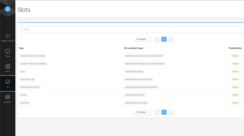 Shopify import tool interface developed for Luminaires & Cie